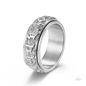 Bague écologique inspirée des mantras