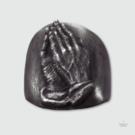 Bague Namaste en argent, symbole bouddhiste spirituel