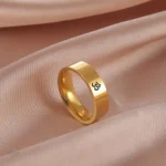 Bague Bouddhiste, design unique inspiré du mantra Om