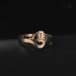Bague Om Or - Accessoire de mode spirituel