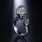 Bague Bouddha, design inspiré de la méditation