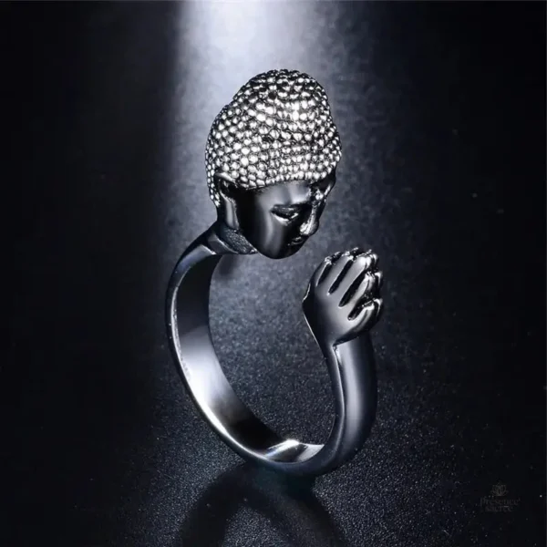 Bague Bouddha, design inspiré de la méditation