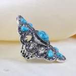 Bague artisanale tibétaine pour un bien-être intérieur