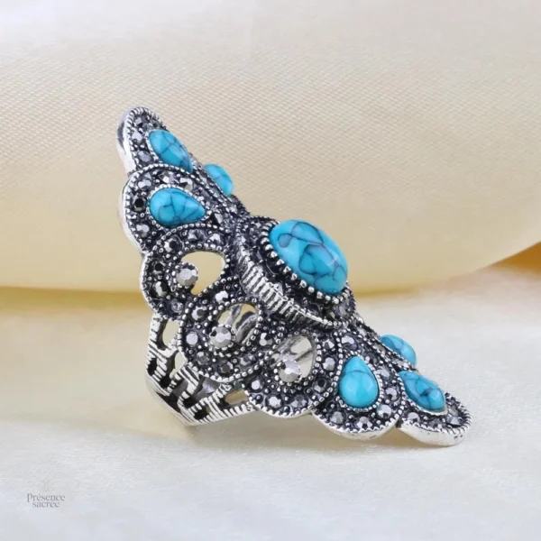 Bague artisanale tibétaine pour un bien-être intérieur