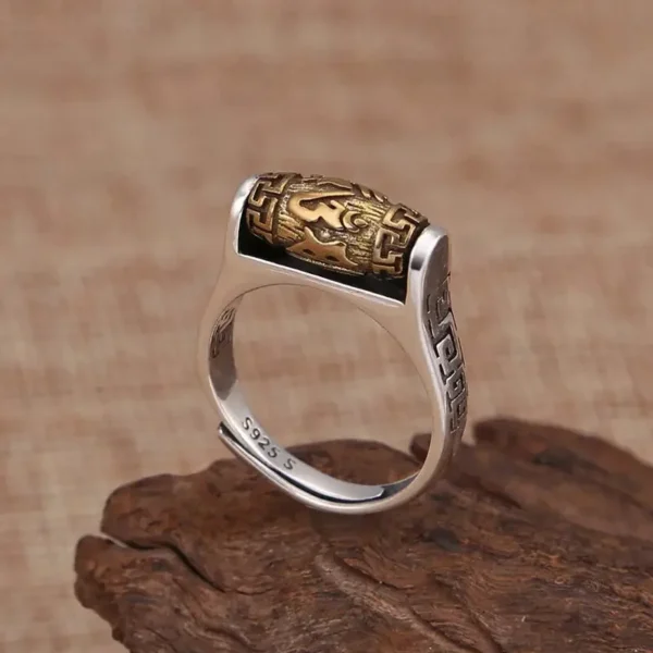 Accessoire spirituel : Bague Tournante Tibétaine