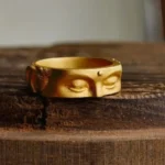 Bague bouddha symbolique, inspiration spirituelle