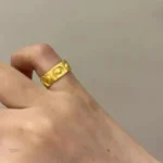 Bague artisanale Bouddha, pour une touche zen
