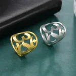 Bague simple Om, un bijou pour la méditation quotidienne