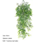 Plante en bambou artificiel pour décoration suspendue