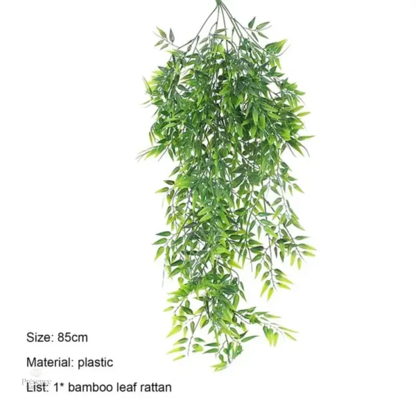 Plante en bambou artificiel pour décoration suspendue