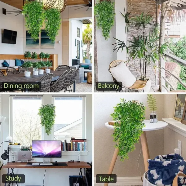 Plante artificielle en bambou pour embellir l'espace