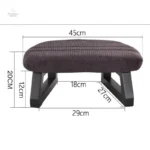 Banc de méditation design pour intérieur zen