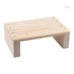 Équipement de méditation en bois naturel