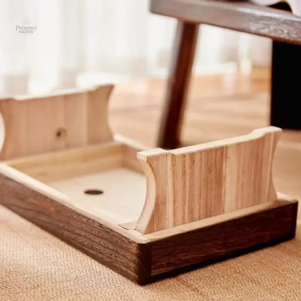 Banc de méditation versatile pour divers styles de pratique
