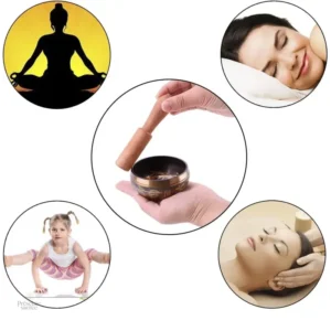Bol chantant tibétain Himalaya, accessoire de méditation zen