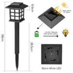 Éclairage solaire japonais pour votre jardin