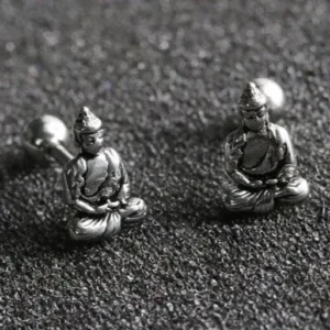Boucles d'oreilles inspirées de Bouddha, élégantes et spirituelles