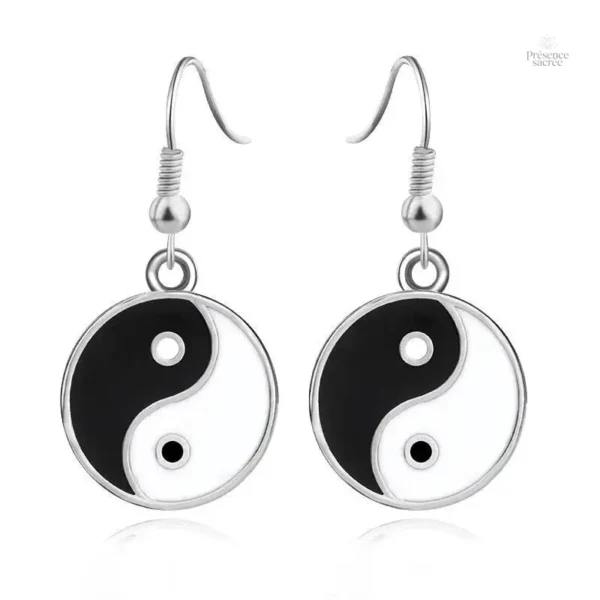 boucle-doreille-yin-yang-1 Boucle d'oreille yin yang en design élégant