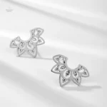 Boucles d'oreilles lotus en style bohème chic