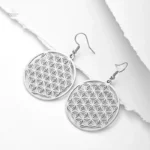 Accessoire féminin chic avec motif Fleur de Vie
