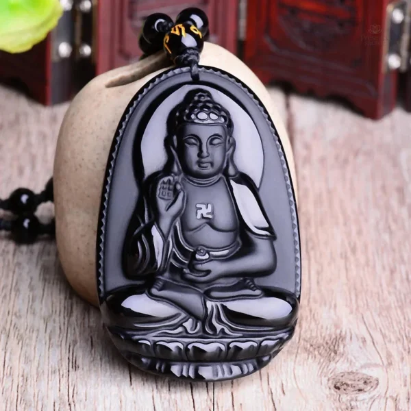Collier zen avec pendentif Bouddha