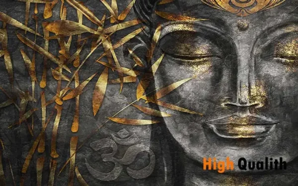 Image de Bouddha, sourire serein pour la paix intérieure
