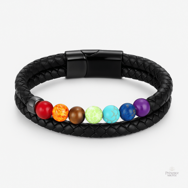 Bracelet 7 Chakras pour homme