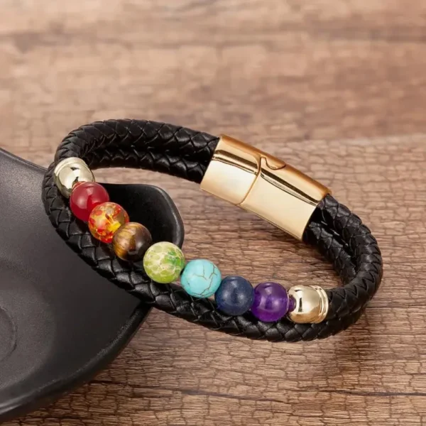 Accessoire mode 7 chakras homme