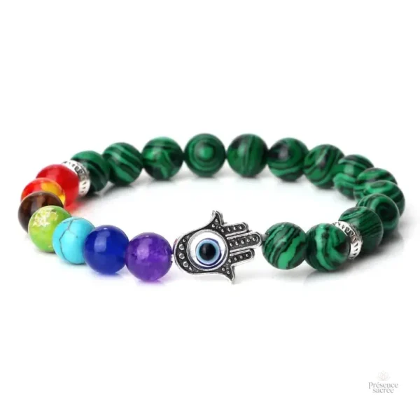 Accessoire bien-être Hamsa avec chakra