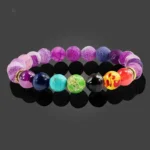 Bracelet multicolore 7 Chakras pour la méditation