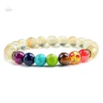 Bracelet d'équilibre 7 Chakras pour bien-être