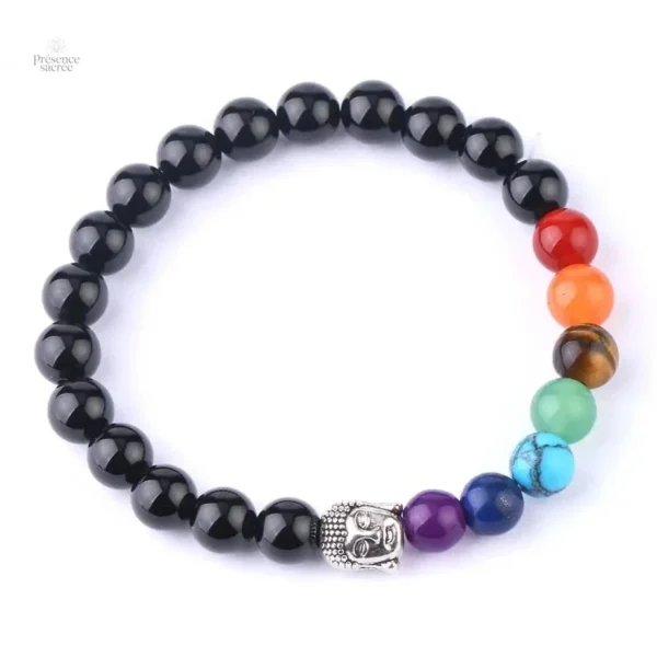 Bracelet Bouddha en pierres naturelles chakras
