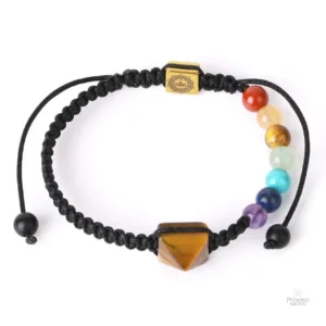 Bracelet femme aux pierres naturelles pour l'harmonisation des chakras