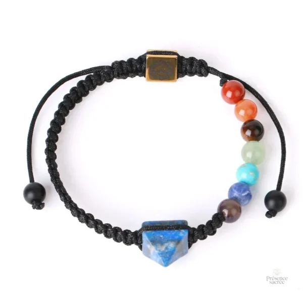 Accessoire féminin 7 chakras pour l'énergie et la sérénité