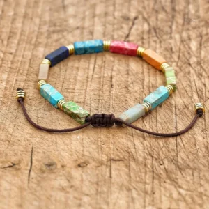 Bijou femme 7 Chakras en pierres naturelles