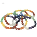 Bracelet multi-pierres pour équilibrer les chakras