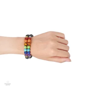 Accessoire spirituel : Bracelet 7 Chakras en pierres naturelles