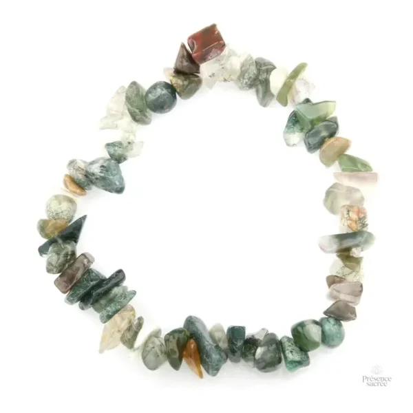 Bracelet en pierres pour équilibre des chakras