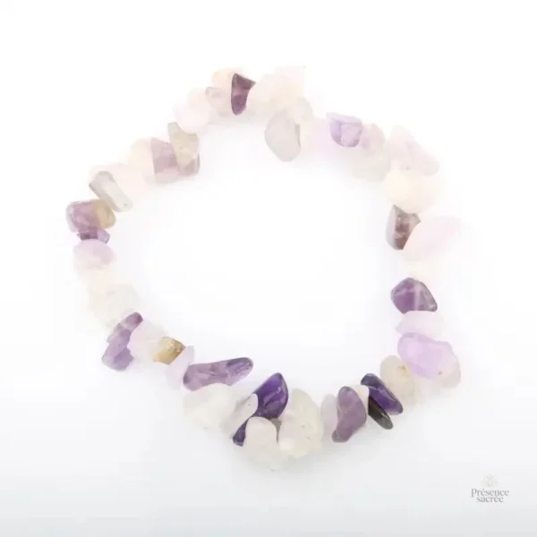 Bracelet fait main 7 chakras en pierres