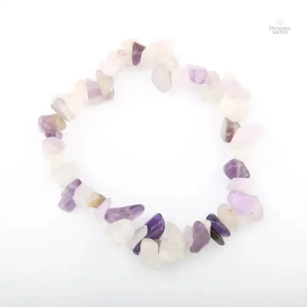 Bracelet chakras avec pierres de guérison