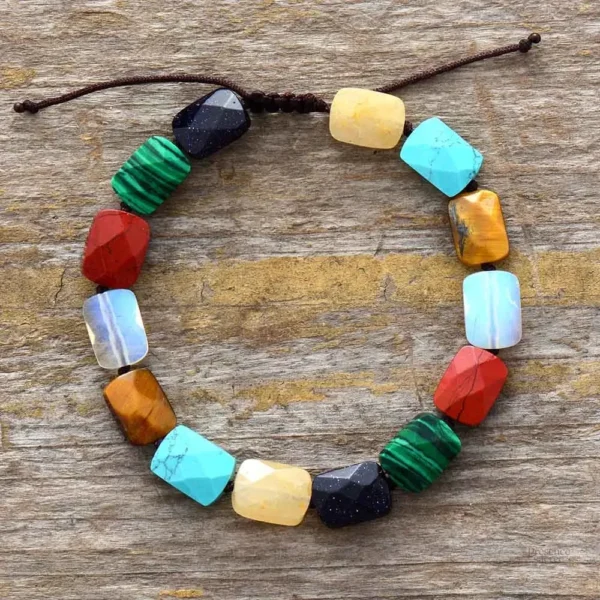 Bracelet Bohème 7 Chakras, accessoire spirituel et coloré