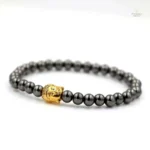 Bracelet spirituel avec Bouddha et hématite