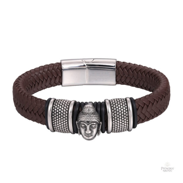 Accessoire de méditation en cuir