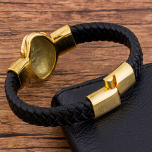 Bracelet avec design Bouddha, luxe et sérénité