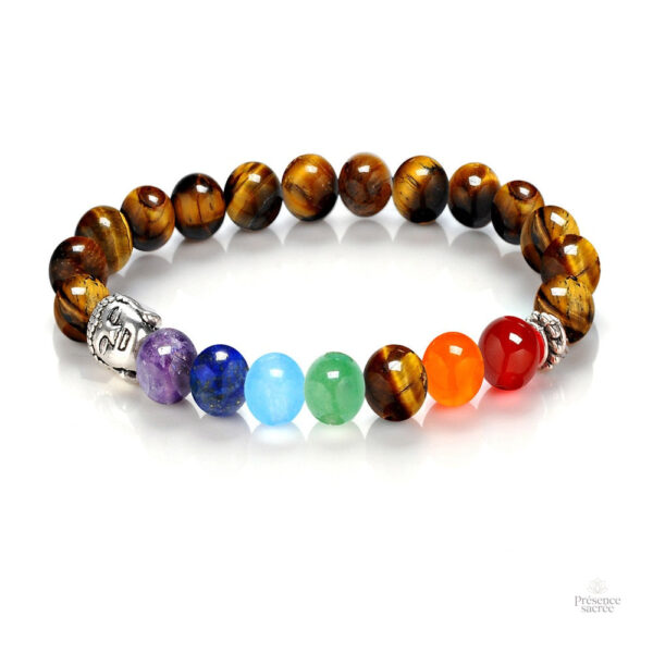 Bracelet en pierres naturelles pour méditation
