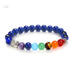 Bracelet spirituel aux pierres multicolores