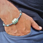 Accessoire spirituel Bouddha en pierre naturelle