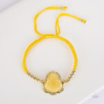 Bracelet Bouddha stylé, embellissements en zircon