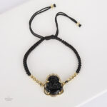 Bracelet zen Bouddha, ornements en zircon