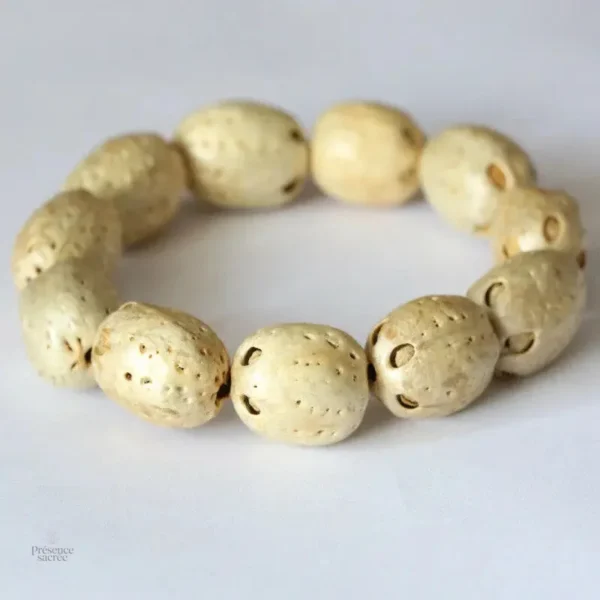 Graine de Bodhi, bracelet spirituel tibétain pour méditation et équilibre